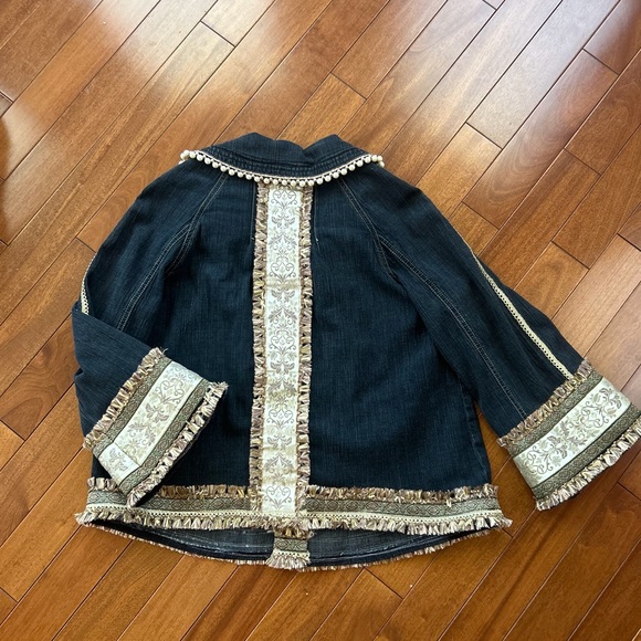 Jeans jacket customize large size💜💜💜 - Picture 2 of 9